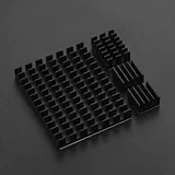 Black Aluminium Heatsink Kit for Raspberry Pi 4B - Image 6