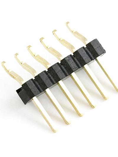 Header - 6-pin Male (SMD, 0.1, Right Angle)