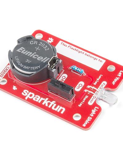 SparkFun Basic Flashlight Soldering Kit