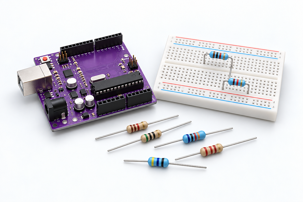Explore the resistor assortment
