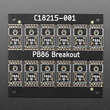 PB86 Step Switch Breadboard Breakout PCB (Pack of 12) - Image 1