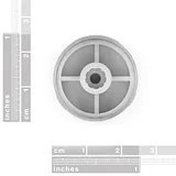Metal Knob - 14x24mm - Silver - Image 2