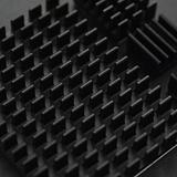Black Aluminium Heatsink Kit for Raspberry Pi 4B - Image 8