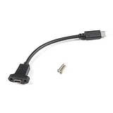 Panel Mount USB-C Extension Cable - 6 - Image 1