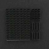 Black Aluminium Heatsink Kit for Raspberry Pi 4B - Image 7