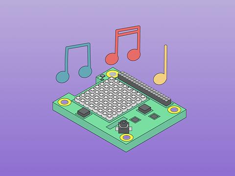 Music Player with Sense HAT